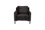 Miniature Houda armchair 1 place anthracite Clipped