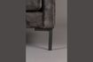 Miniature Houda armchair 1 place anthracite 4