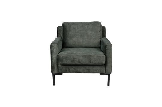 Houda armchair forest color Clipped