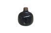 Miniature Houlle Small grey-black ceramic vase 5