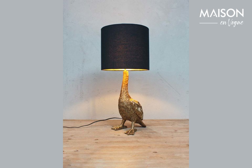 An original light for a playful and chic decoration