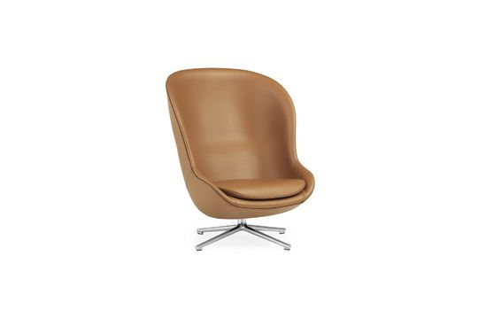 Hyg Lounge Chair High Swivel Alu Clipped