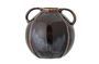 Miniature Inela stoneware brown vase Clipped