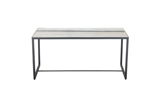 Ines white marble coffee table Clipped