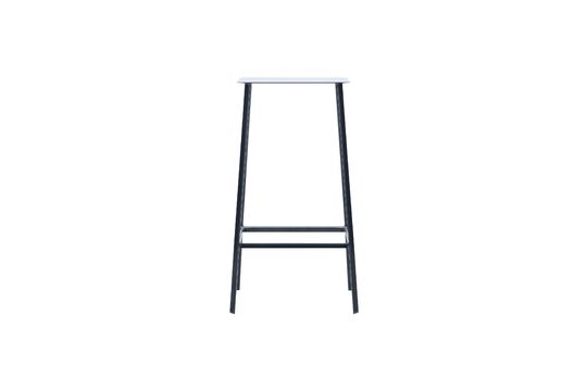 Iron bar stool, dark grey Rag