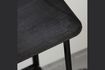 Miniature Iron bar stool, dark grey Rag 2