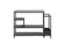 Miniature Iron shoe rack with glass worktop 1