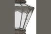 Miniature Isabell grey glass lantern 12