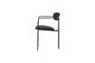 Miniature Ivy black velvet chair 4