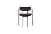 Miniature Ivy black velvet chair 5