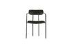 Miniature Ivy black velvet chair 1