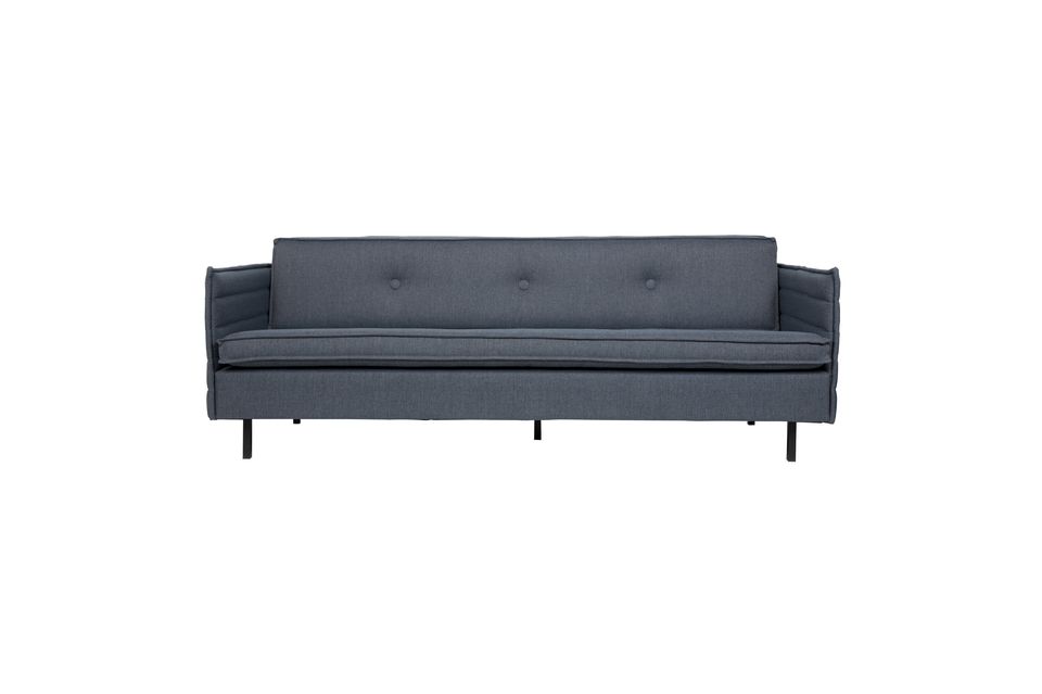 Jaey Sofa 3-seater grey-blue sofa - 8