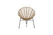 Miniature Jane beige lounge chair 3