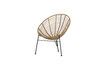 Miniature Jane beige lounge chair 1