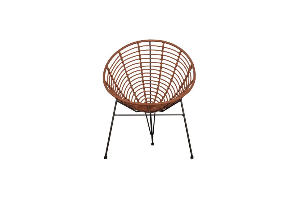 The Jane lounge chair from the WOOD collection is now available in a terracotta version