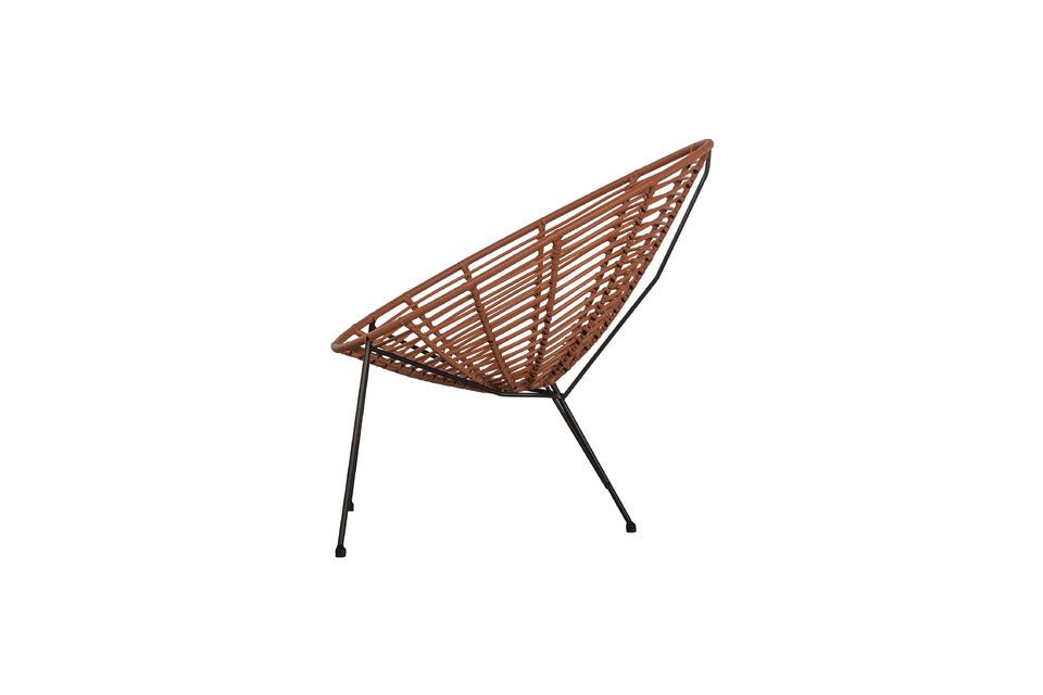 Its modern and elegant design makes it a perfect choice for relaxing indoors or outdoors