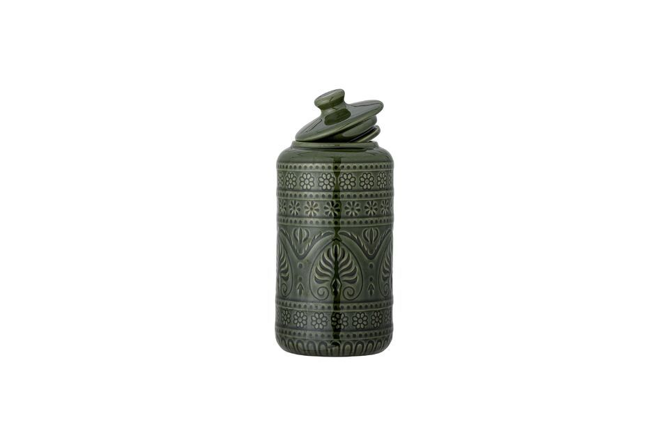 The Rani jar with lid from Bloomingville completes the beautiful Rani series