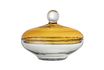 Miniature Jar with yellow glass lid Danni 1