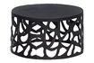 Miniature Jasper black metal coffee table 4