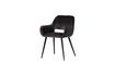 Miniature Jelle grey vlevet Chair 6