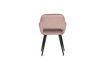 Miniature Jelle light pink velvet chair 5