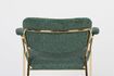 Miniature Jolien armchair gold and dark green 3