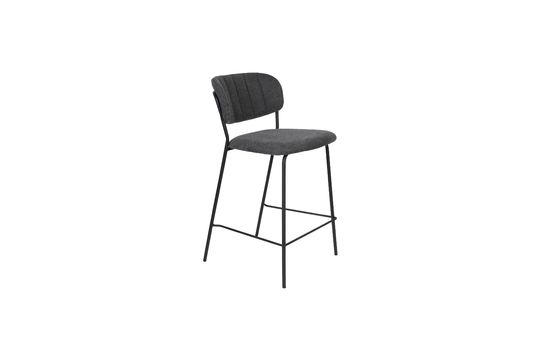 Jolien bar stool dark grey Clipped