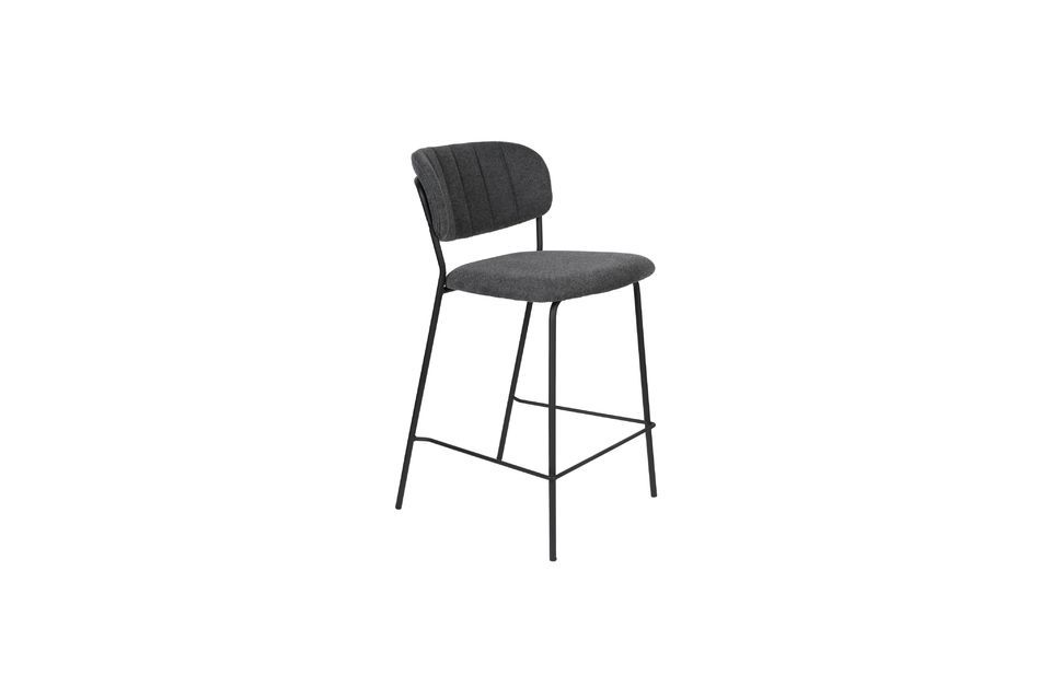 Jolien bar stool dark grey - 7