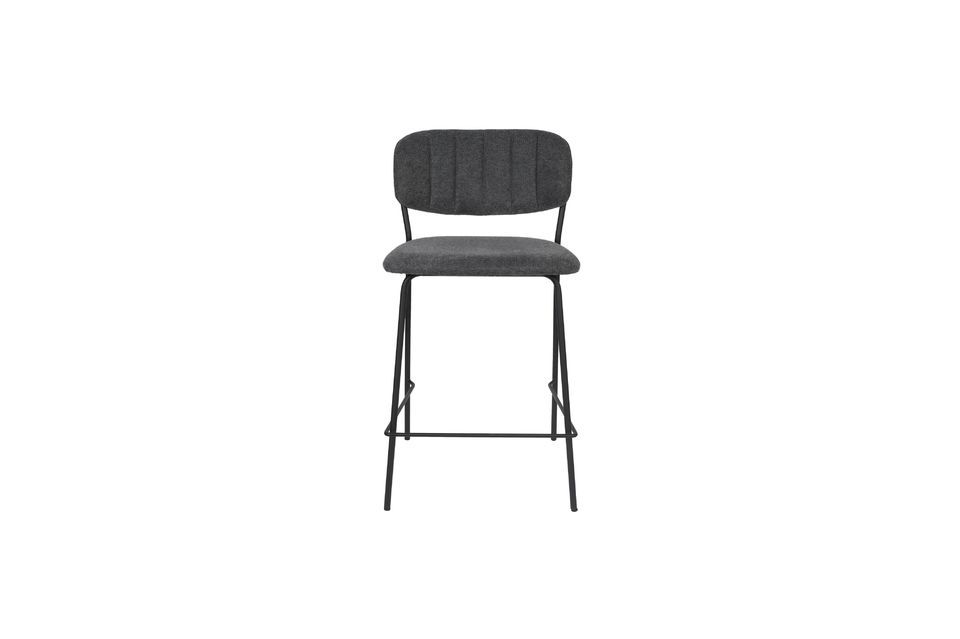 Jolien bar stool dark grey - 8