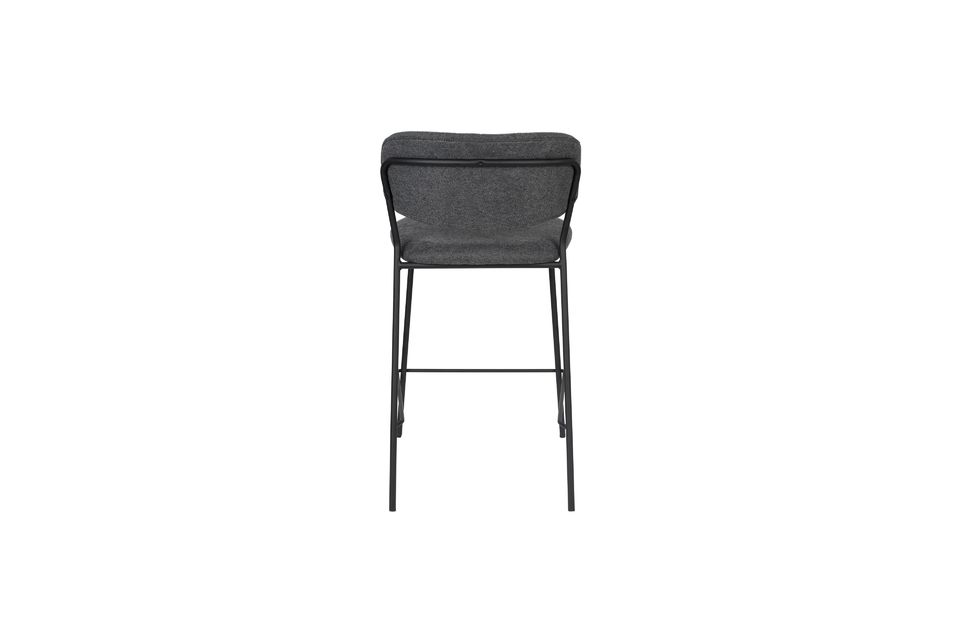 Jolien bar stool dark grey - 11