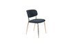 Miniature Jolien Chair gold and dark blue 7