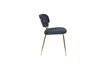 Miniature Jolien Chair gold and dark blue 9