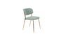 Miniature Jolien Chair gold and light green Clipped