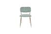 Miniature Jolien Chair gold and light green 7