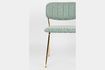 Miniature Jolien Chair gold and light green 2