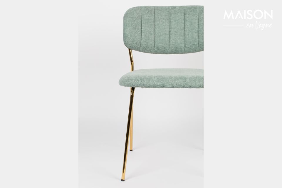 An elegant chair in vintage colours