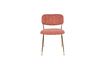 Miniature Jolien chair gold and pink 8