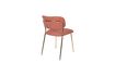 Miniature Jolien chair gold and pink 10