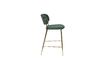 Miniature Jolien Counter Stool gold and dark green 13