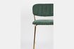 Miniature Jolien Counter Stool gold and dark green 5