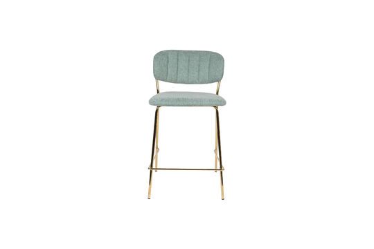 Jolien Counter Stool gold and light green Clipped