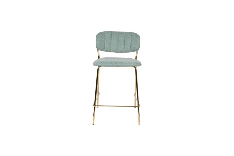 Jolien Counter Stool gold and light green White Label
