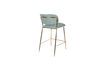 Miniature Jolien Counter Stool gold and light green 12