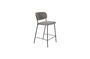 Miniature Jolien grey bar stool Clipped