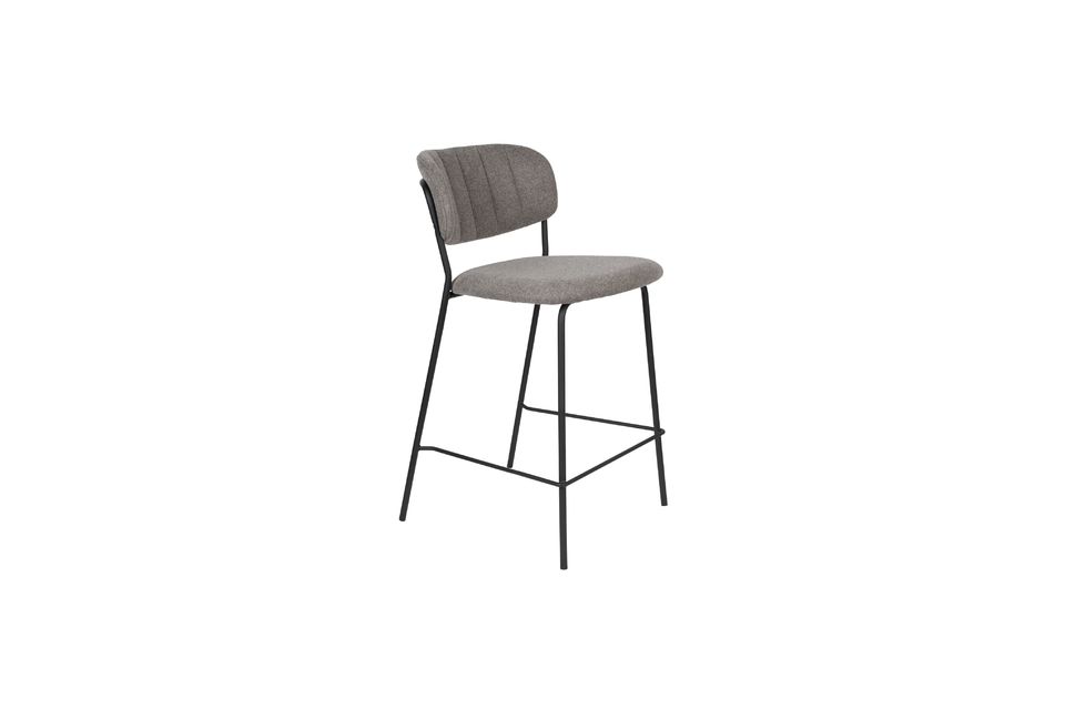 Jolien grey bar stool - 7