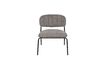 Miniature Jolien Lounge chair black and grey 8