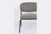 Miniature Jolien Lounge chair black and grey 2