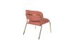 Miniature Jolien Lounge chair gold and pink 9