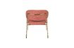 Miniature Jolien Lounge chair gold and pink 10