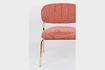 Miniature Jolien Lounge chair gold and pink 2
